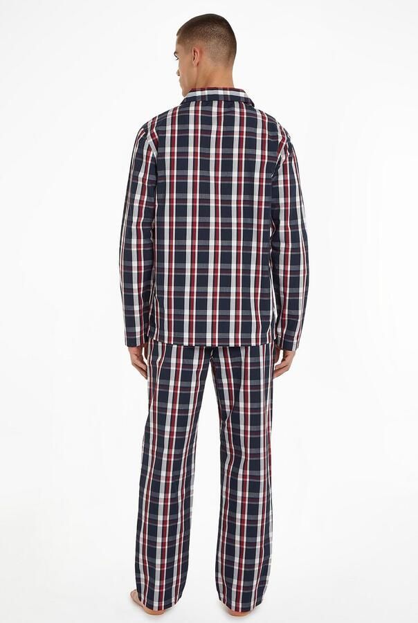 Tommy Hilfiger Underwear Pyjama LS WOVEN PYJ SET (2-delig) - Foto 4