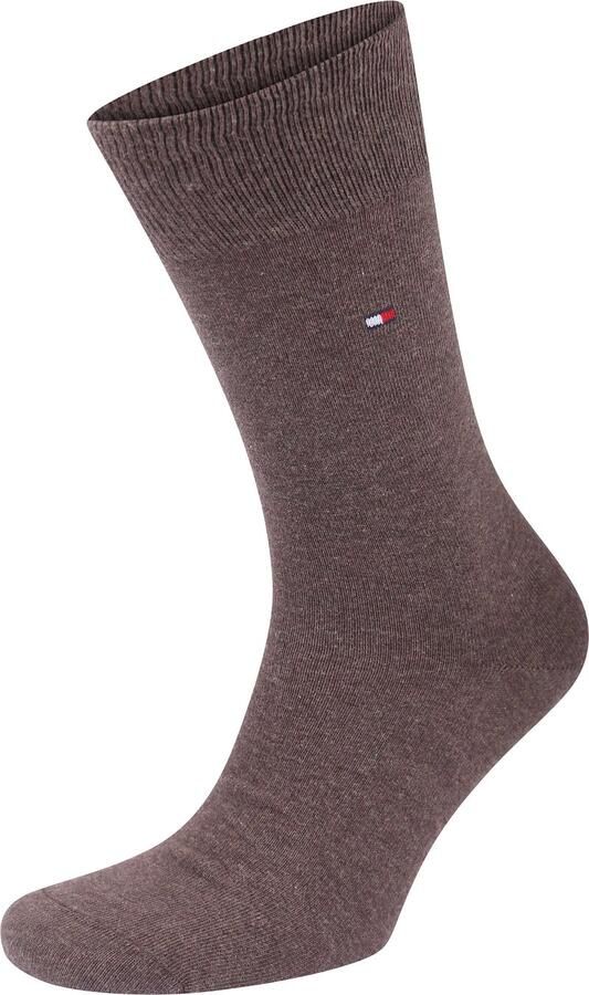 Tommy Hilfiger Sokken 2 Paar Rugby Bruin - Foto 4