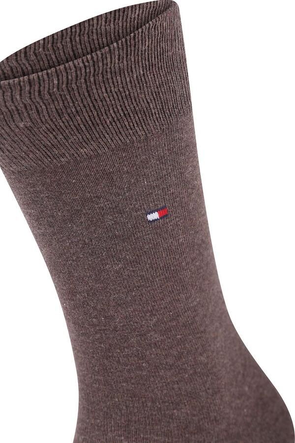 Tommy Hilfiger Sokken 2 Paar Rugby Bruin - Foto 2