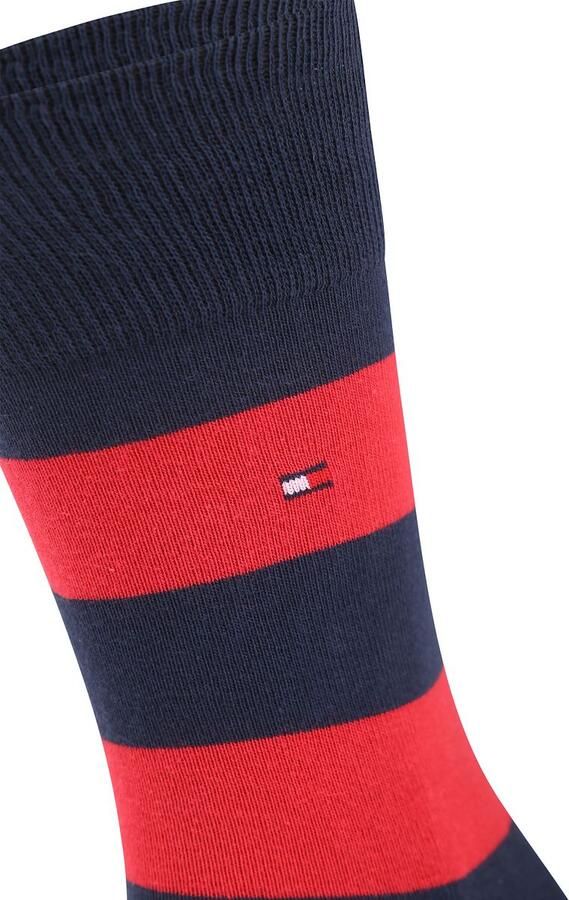 Tommy Hilfiger Socks Two Pack Knitted Rugby Socks Navy Tommy Original - Foto 4