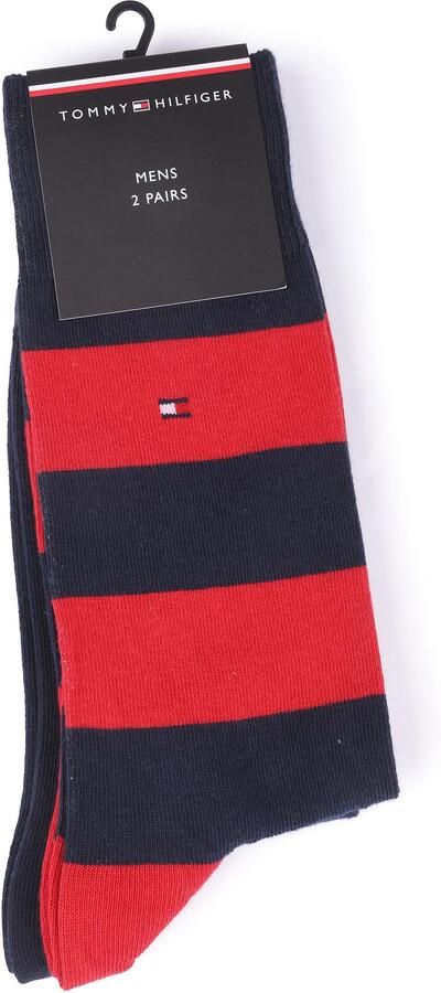 Tommy Hilfiger Socks Two Pack Knitted Rugby Socks Navy Tommy Original - Foto 6