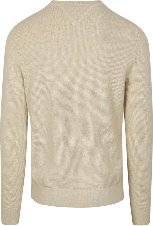 TOMMY HILFIGER Heren Truien & Vesten Essential Structure Crew Neck Beige - Foto 9