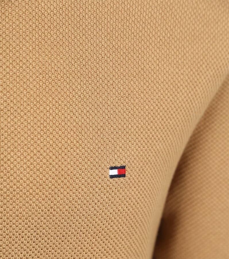Tommy Hilfiger Beige Crewneck Sweater met Vlag Borduurwerk Beige Heren - Foto 2