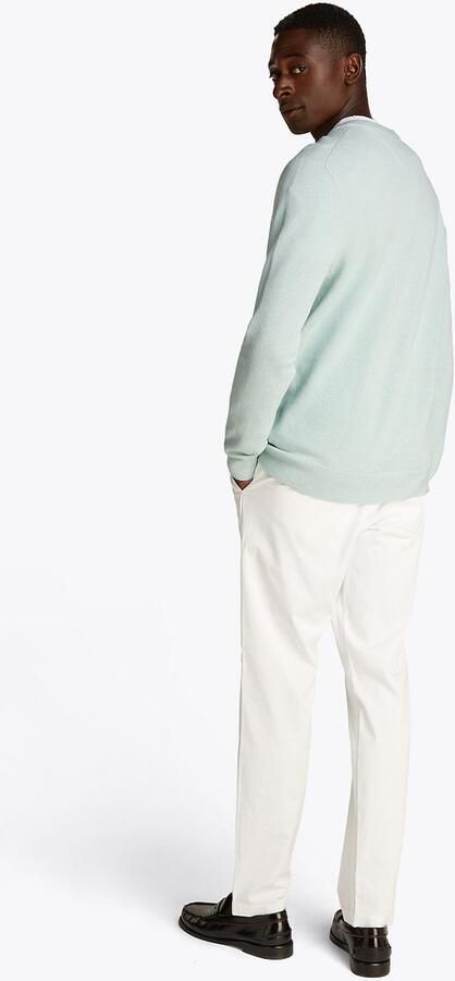 Tommy Hilfiger Trui met ronde hals ESSENTIAL STRUCTURE CREW NECK met structuur en label - Foto 6