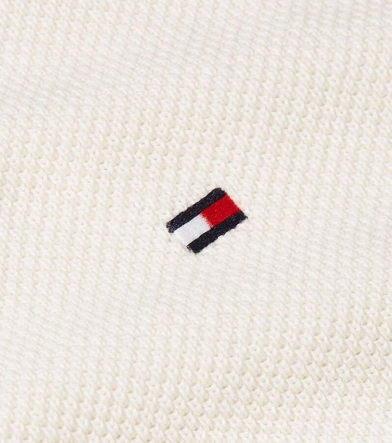 TOMMY HILFIGER Heren Truien & Vesten Essential Structure Crew Neck Creme