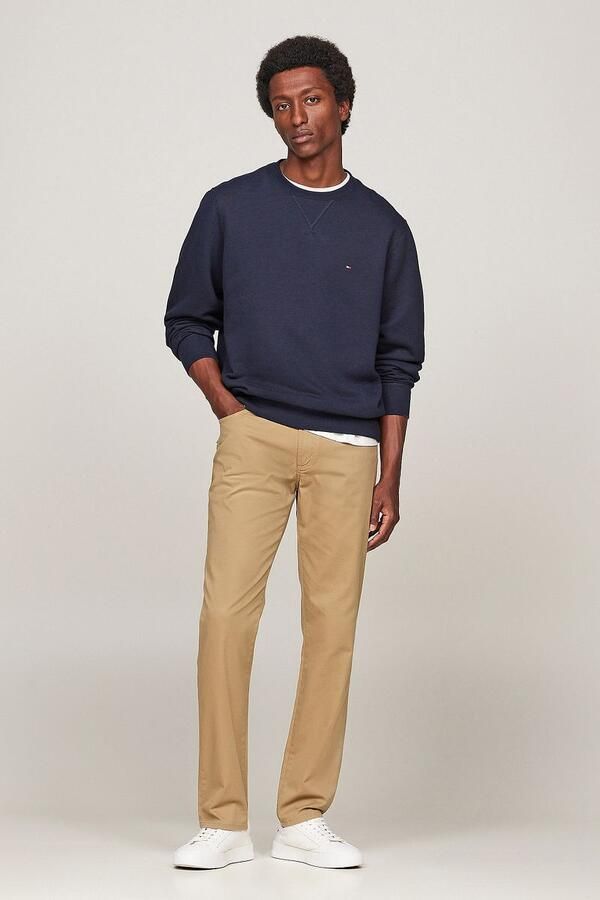 Tommy Hilfiger Sweatshirt ESSENTIAL FLEECE CREWNECK met logoborduursel - Foto 10