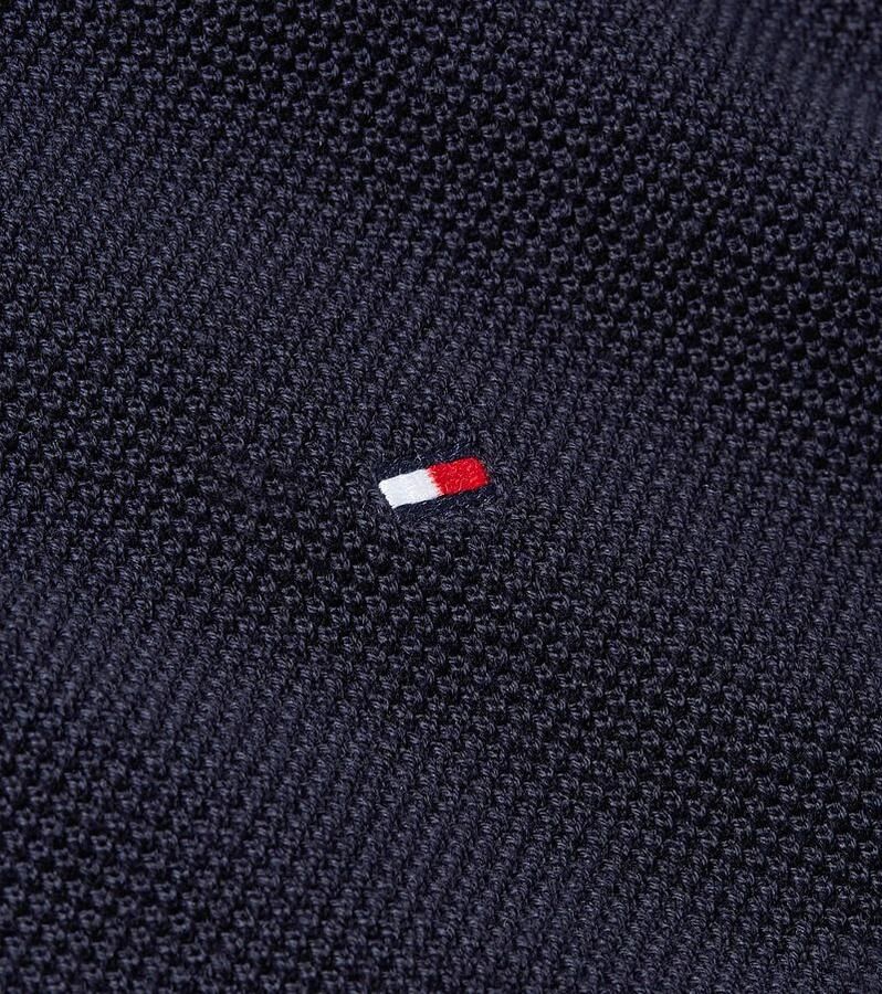 Tommy Hilfiger Trui met ronde hals ESSENTIAL STRUCTURE CREW NECK met structuur en label