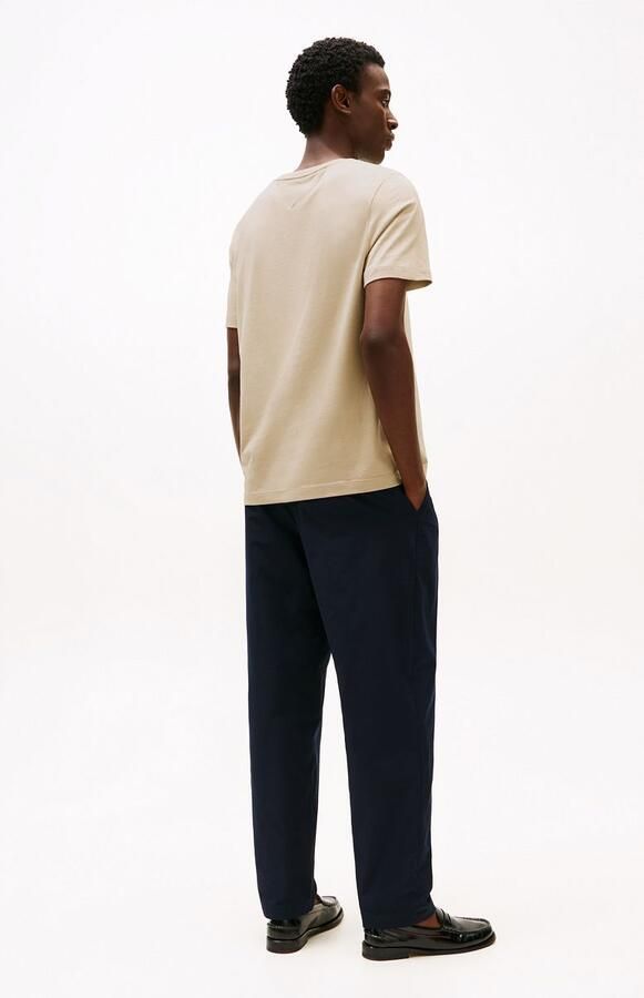 TOMMY HILFIGER Heren Polo's & T-shirts Ess Seasonal Reg Fit Solid Tee Zand - Foto 6