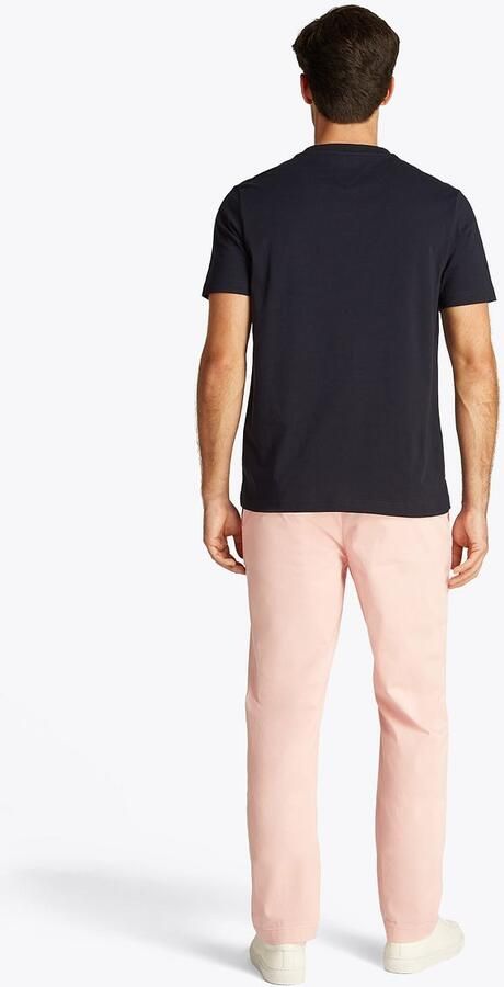 TOMMY HILFIGER Heren Polo's & T-shirts Monotype All American Tee Blauw - Foto 3