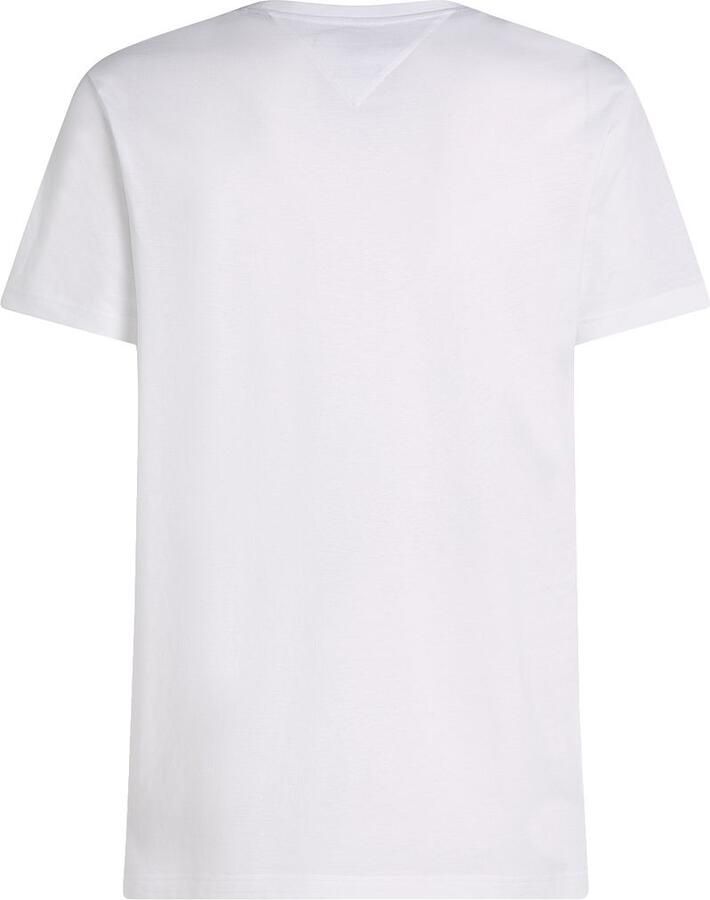 TOMMY HILFIGER Heren Polo's & T-shirts Monotype All American Tee Wit - Foto 5