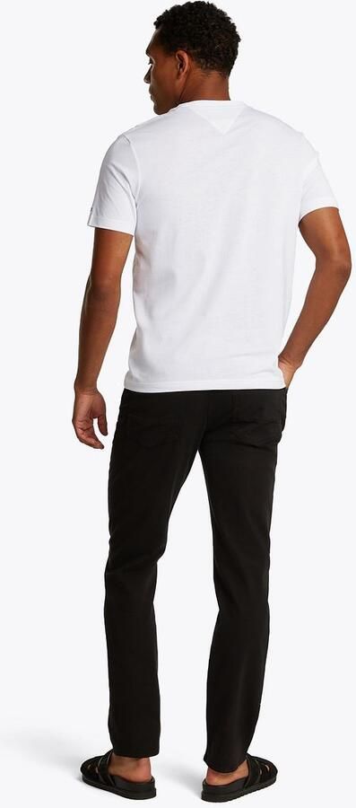 TOMMY HILFIGER Heren Polo's & T-shirts Monotype All American Tee Wit - Foto 8