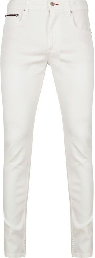 Tommy Hilfiger Witte Slim Fit Jeans Tapered Houston Pstr Gale White - Foto 6