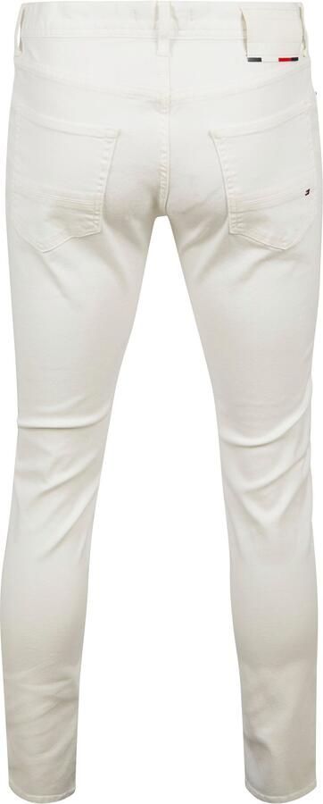 Tommy Hilfiger Witte Slim Fit Jeans Tapered Houston Pstr Gale White - Foto 5