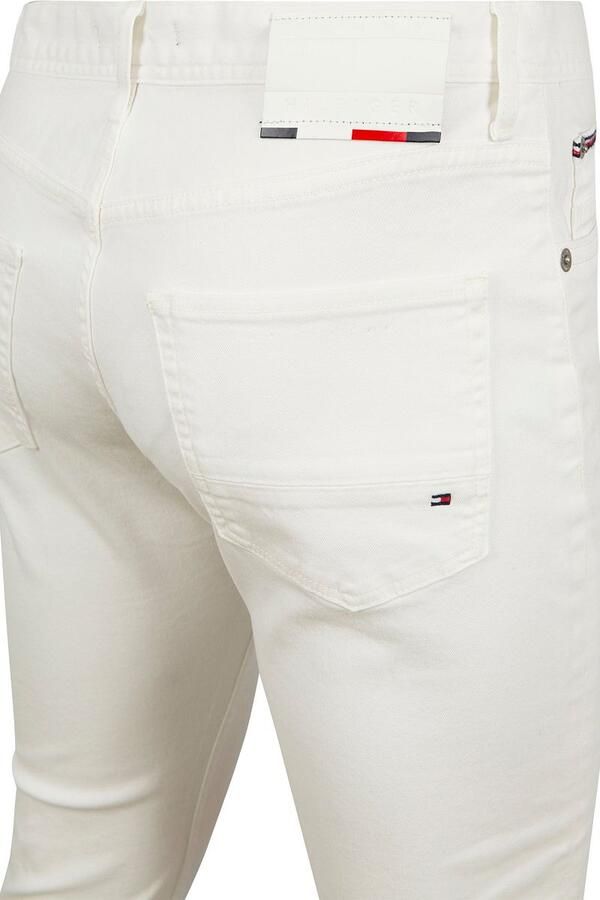 Tommy Hilfiger Witte Slim Fit Jeans Tapered Houston Pstr Gale White - Foto 3