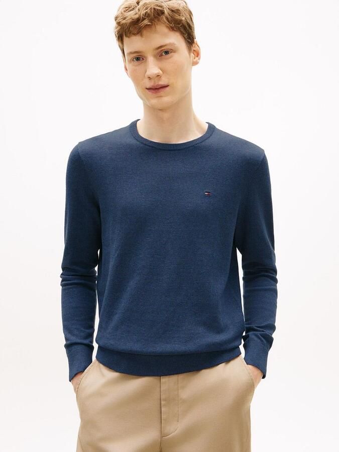 Tommy Hilfiger Essential Cotton Sweater Heren - Foto 3