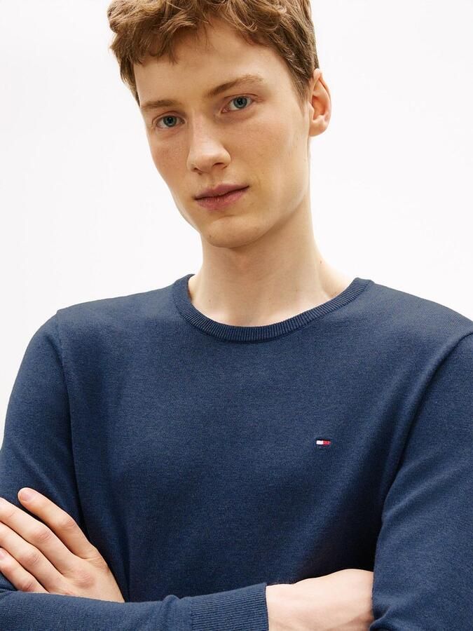 Tommy Hilfiger Essential Cotton Sweater Heren - Foto 4