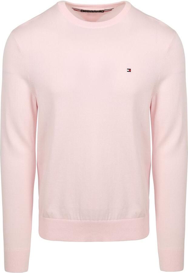 Tommy Hilfiger Trui met ronde hals ESSENTIAL COTTON CREW NECK 100% katoen crewneck regular fit premium mode - Foto 6