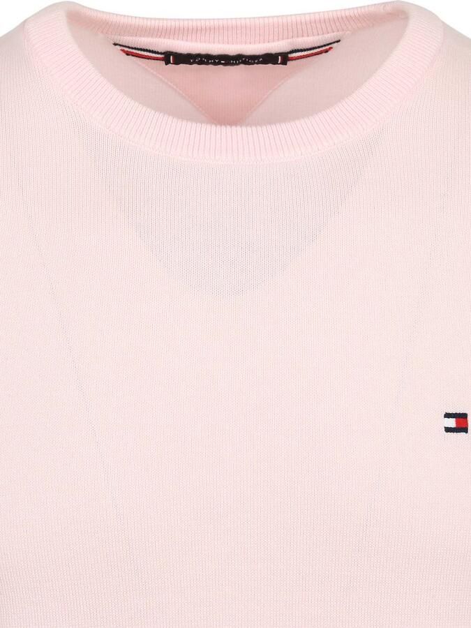 Tommy Hilfiger Trui met ronde hals ESSENTIAL COTTON CREW NECK 100% katoen crewneck regular fit premium mode - Foto 9