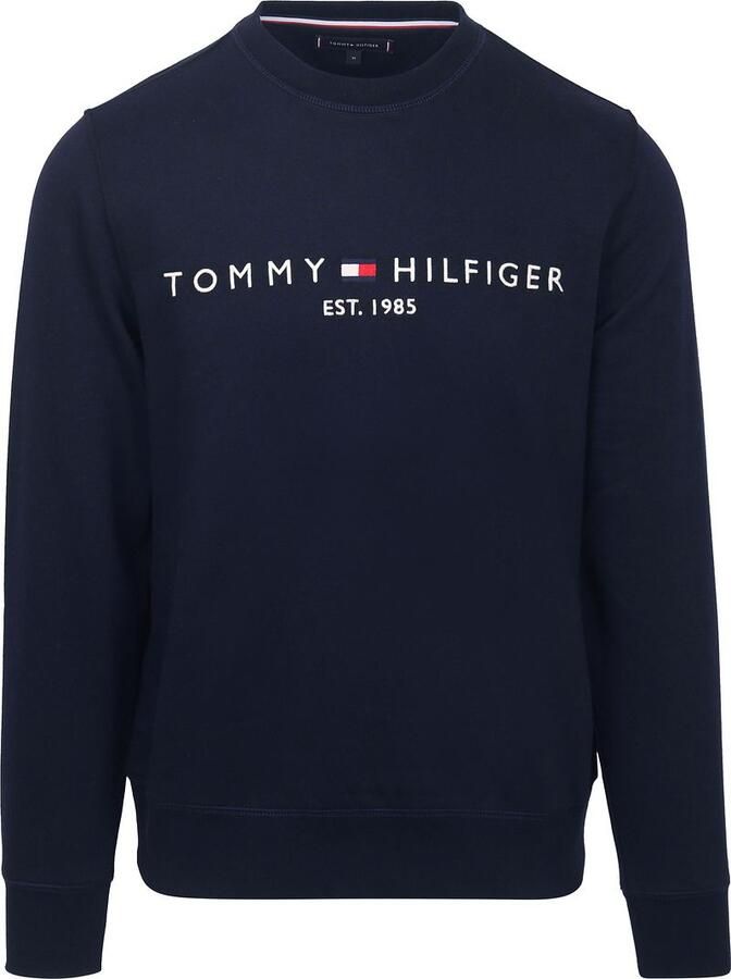 Tommy Hilfiger Sweatshirt TOMMY LOGO SWEATSHIRT met ronde hals en borduursel