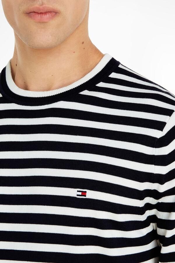 Tommy Hilfiger Trui met ronde hals 1985 CREW NECK SWEATER door de collectie uit 1985 geïnspireerd - Foto 3