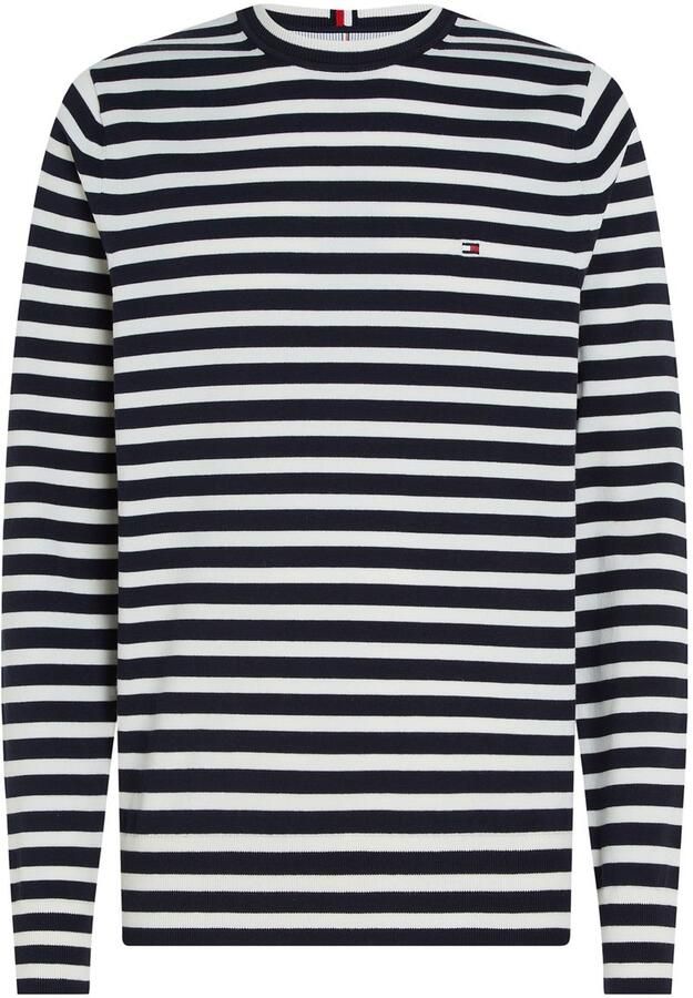 Tommy Hilfiger Trui met ronde hals 1985 CREW NECK SWEATER door de collectie uit 1985 geïnspireerd