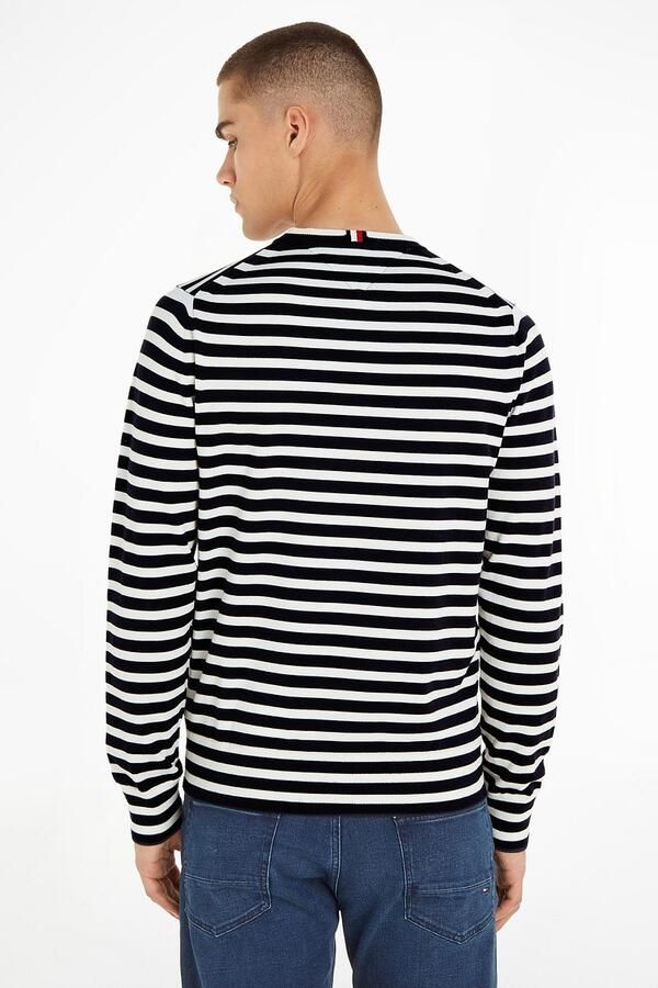 Tommy Hilfiger Trui met ronde hals 1985 CREW NECK SWEATER door de collectie uit 1985 geïnspireerd - Foto 4