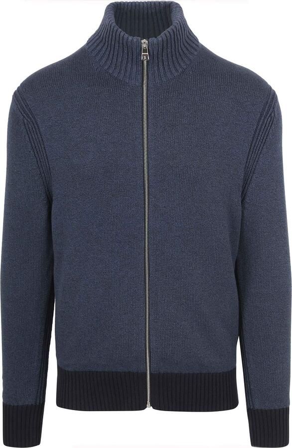 Tommy Hilfiger Donkerblauwe vest voor heren Blue Heren