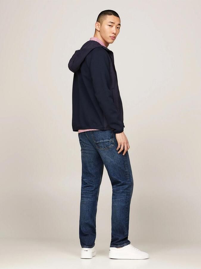 TOMMY HILFIGER Heren Truien & Vesten Monotype Mix Media H Blauw - Foto 5