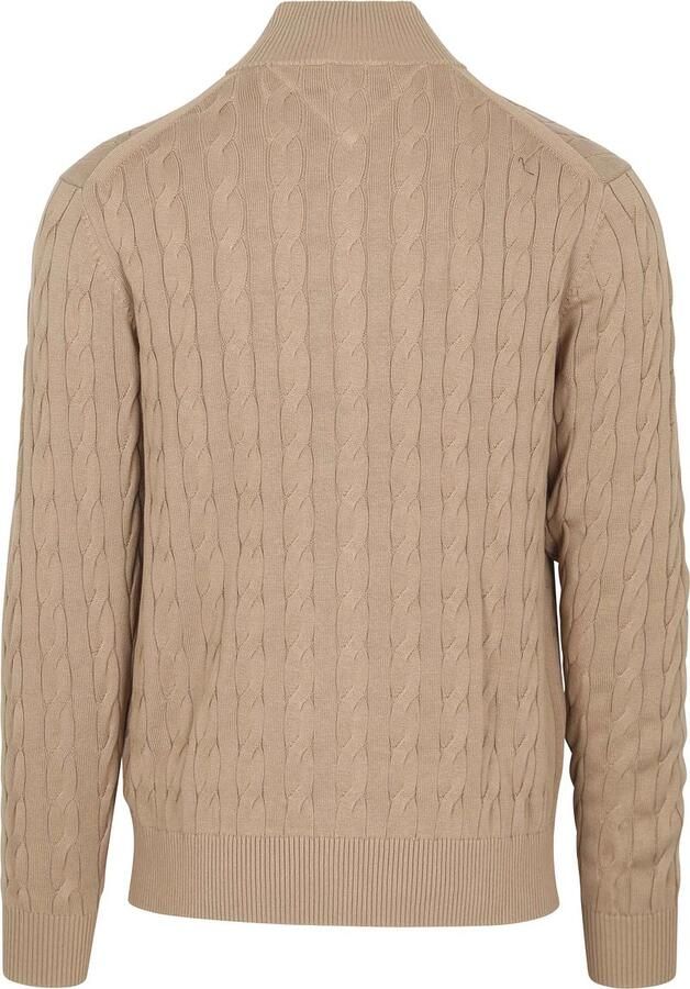 Tommy Hilfiger Regular fit gebreid jack van puur katoen