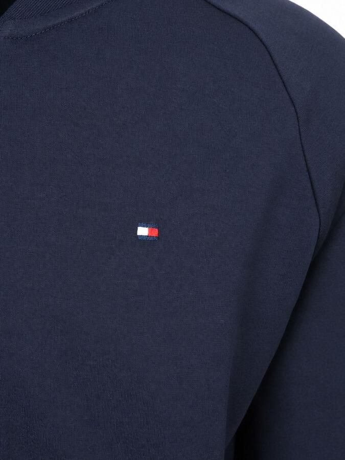 Tommy Hilfiger Regular fit sweatjack van katoenmix