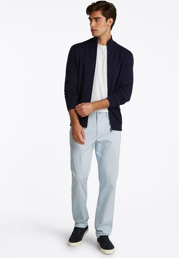 Tommy Hilfiger Gebreid jack met logostitching model 'ESSENTIAL' - Foto 3