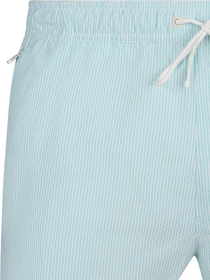 Tommy Hilfiger Zwembroek Drawstring Seersucker Aqua - Foto 4