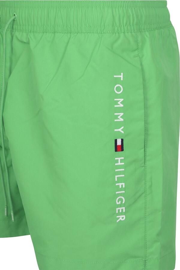 Tommy Jeans Geborduurde logo zwemshorts 1-delig badpak Green Heren - Foto 3