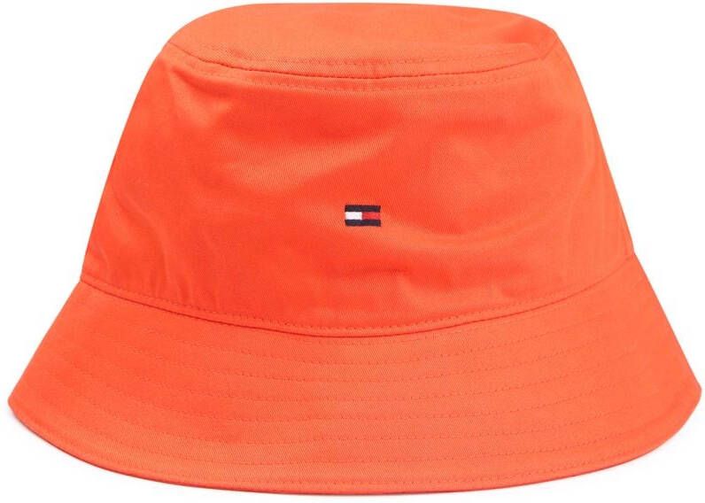 Tommy Hilfiger Vlag Bucket Hat Oranje