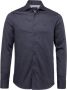 Vanguard Donkerblauwe Casual Overhemd Long Sleeve Shirt Print On Pow - Thumbnail 3