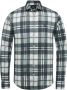 Vanguard Groene Casual Overhemd Long Sleeve Shirt Check Printed On Soft Jersey - Thumbnail 4