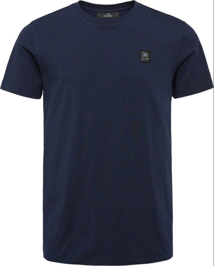 Vanguard t-shirt effen donkerblauw