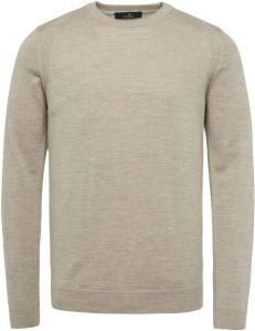 Vanguard Sweater Merino Well Beige Heren