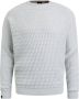 VANGUARD Heren Truien & Vesten Crewneck Cotton Wit - Thumbnail 2