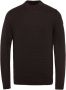Vanguard Mock neck cotton dark aubergine Paars Heren - Thumbnail 1