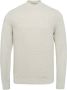 Vanguard trui ronde hals beige effen katoen - Thumbnail 1
