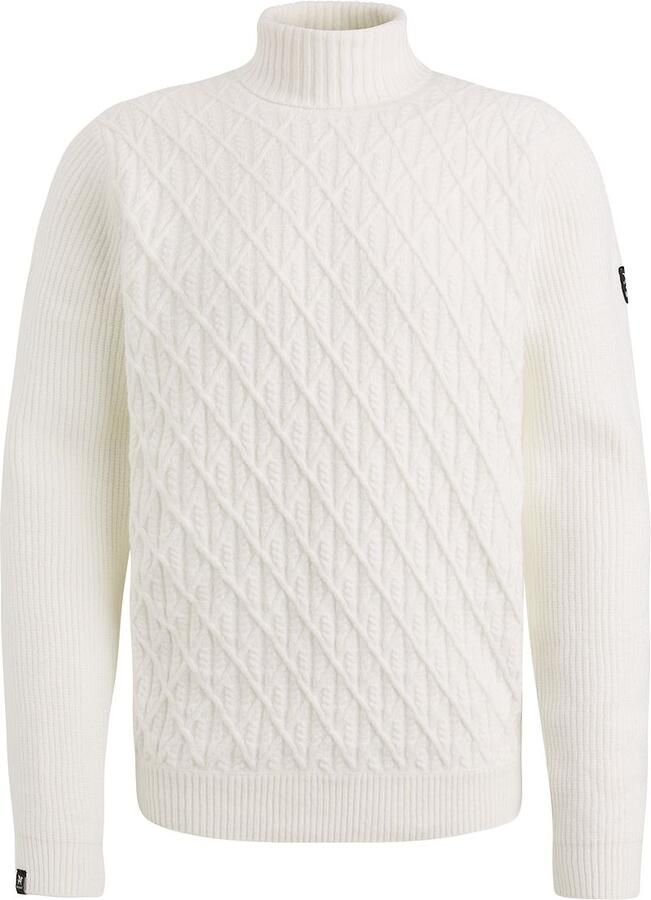 Vanguard Sweater Coltrui Structuur Off White