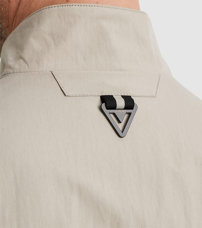 VANGUARD Heren Jassen Short Jacket Mech Cotton Racechase Beige - Foto 2