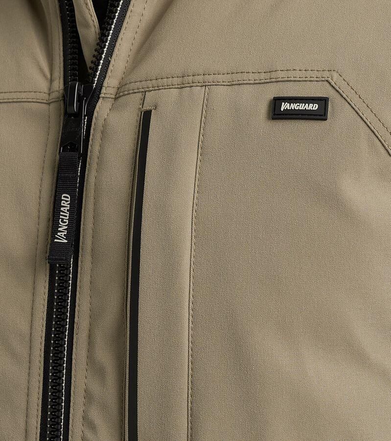 Vanguard Capuchon Hi-Twill Jas Gray Heren - Foto 3