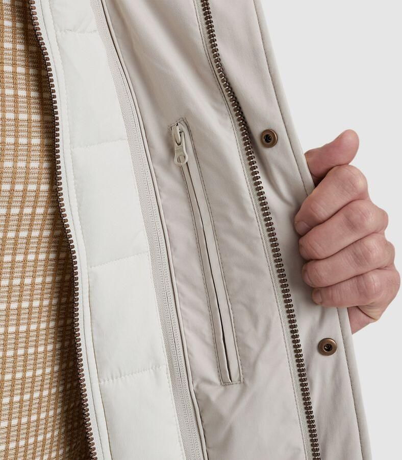 Vanguard Trainingsjack Jas V-Double Greige - Foto 4