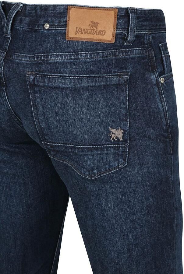 Vanguard Blauwe Slim Fit Jeans V7 Rider Steel Blue WAsh - Foto 4