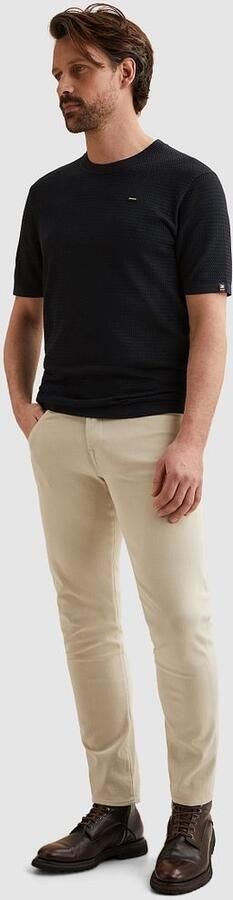 Vanguard Knitted T-Shirt Navy
