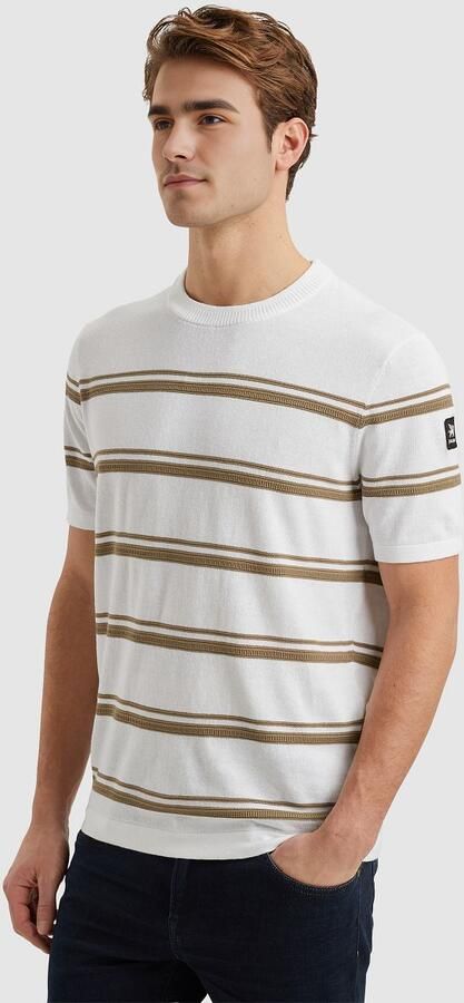 Vanguard Knitted T-Shirt Streep - Foto 4