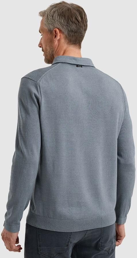 Vanguard Longsleeve Poloshirt Blauw - Foto 5