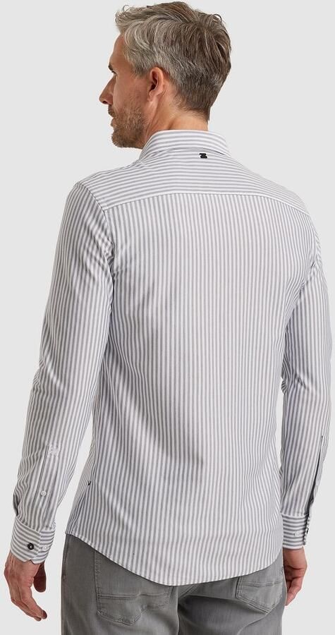 Vanguard Overhemd Elevated Knit Streep Blauw - Foto 4